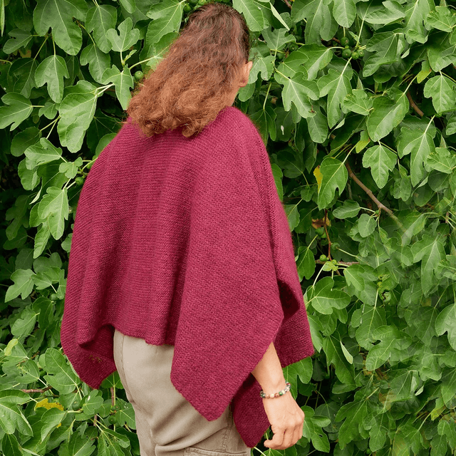 Poncho petite taille
